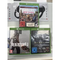   Xbox játékcsomag: Diablo Ultimate edition, Dead Rising3, FarCry New Dawn - használt