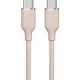 Devia Jelly Type-C To Type-C Kábel 3A 60W Kék USC-USBC adatkábel - pink 