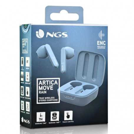 NGS Artica Move TWS Bluetooth Headset, Világoskék