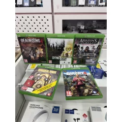   Xbox One játékcsomag - DeadRising 4, Dying Light, Assassin's Creed Syndicate, Borderlands, Far Cry4 - használt