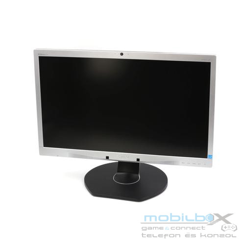 Philips Brilliance 241P4Q webkamerás használt monitor fekete-ezüst LED 24"