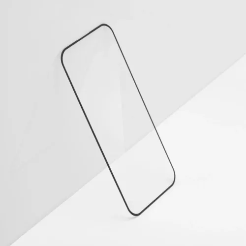 Forcell Ultra Clear üvegfólia - iPhone 16 fekete