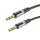 Borofone Kábel BL19 Creator - jack 3,5mm jack 3,5mm-hez - 1 méter fekete