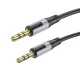 Borofone Kábel BL19 Creator - jack 3,5mm jack 3,5mm-hez - 1 méter fekete