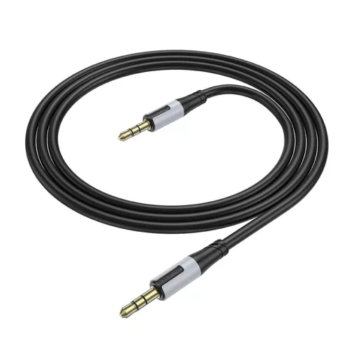 Borofone Kábel BL19 Creator - jack 3,5mm jack 3,5mm-hez - 1 méter fekete
