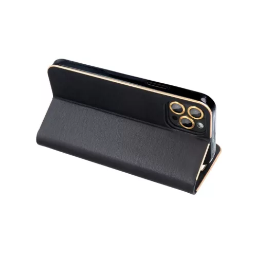 LUNA Book Gold iPhone 16 Pro tok fekete