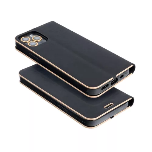 LUNA Book Gold iPhone 16 Pro tok fekete
