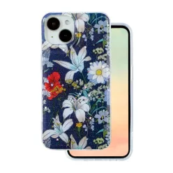 iPhone 11 Glow Glam kék tok