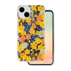 iPhone 11 Glow Glam narancssárga tok