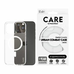   CARE by PanzerGlass Urban Combat tok MagSafe iPhone 15 Pro Max - Fehér