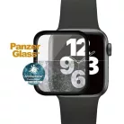 PanzerGlass Hajlított Antibakteriális Edzett Üveg Apple Watch 4/5/6/SE - 40mm - Fekete üvegfólia