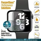 PanzerGlass Hajlított Antibakteriális Edzett Üveg Apple Watch 4/5/6/SE - 40mm - Fekete üvegfólia