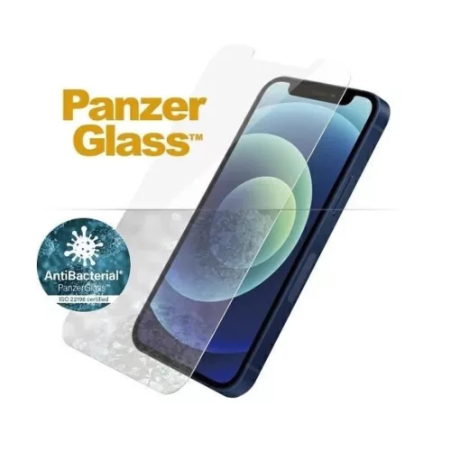 PanzerGlass Standard Super+ antibakteriális üvegfólia iPhone 12 Minihez