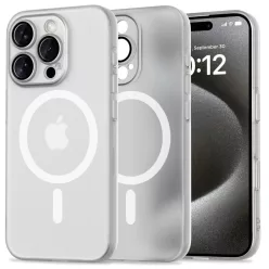 Tech-protect Magslim Magsafe Iphone 16 Pro Matt/fehér Tok
