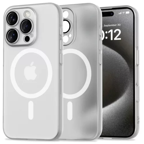 Tech-protect Magslim Magsafe Iphone 16 Pro Matt/fehér Tok