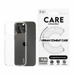   CARE by PanzerGlass Urban Combat tok iPhone 15 Pro Max - Átlátszó
