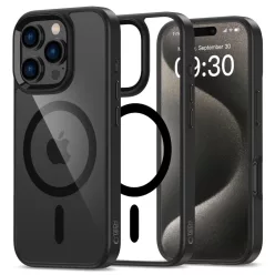   iPhone 16 Pro Tech-protect Magmat Magsafe Fekete/átlátszó Tok