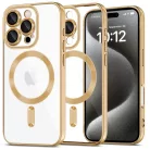 Tech-protect Magflex Magsafe Iphone 16 Pro Shiny Gold Tok