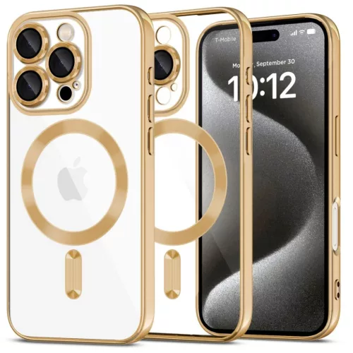 Tech-protect Magflex Magsafe Iphone 16 Pro Shiny Gold Tok