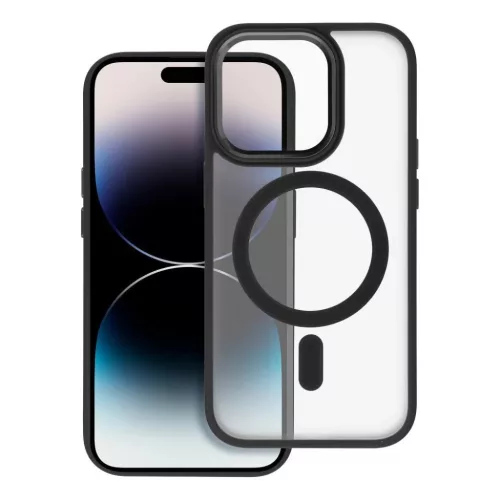 MATTE MAG COVER tok kompatibilis MagSafe technológiával iPhone 16 Pro fekete