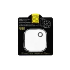 5D Full Glue Kamera Edzett Üveg - iPhone 15 Átlátszó üvegfólia