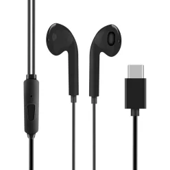 OBAL:ME Vezetékes Fülhallgató USB-C Fekete