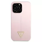 Guess GUHCP13XSLTGU iPhone 13 Pro Max 6.7" lila/lila keménytok Silicone Triangle tok