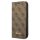 Guess GUBKP14SHG4SHW iPhone 14 6.1 "barna / barna fliptok 4G Vintage Gold Logo tok