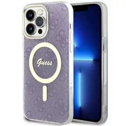   Guess GUHMP14XH4STU iPhone 14 Pro Max 6.7" lila/lila keménytok 4G MagSafe tok