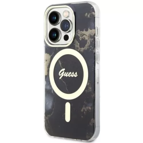 Guess Golden Marble MagSafe iPhone 14 Pro Max tok,