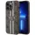 Guess GUHMP13XP4RPSW iPhone 13 Pro Max 6.7" barna/barna keménytok 4G Printed Stripes MagSafe tok