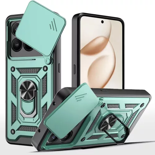 Honor 400 Smart / X7d 4G Green Techsuit - CamShield Series tok