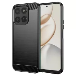   Honor 400 Smart / X7d 4G Fekete Techsuit - Carbon Silicone tok