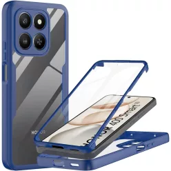   Honor 400 Smart / X7d 4G Kék Techsuit - ColorVerse 360 Series + Képernyővédő tok