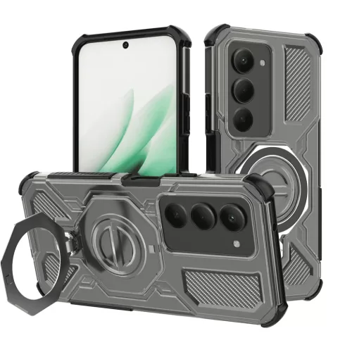 Xiaomi Redmi 15 4G / Redmi 15 5G Smoke Black Techsuit Carbon Shield PRO tok