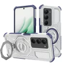 Xiaomi Redmi 15 4G / Redmi 15 5G Kék Átlátszó Techsuit Carbon Shield PRO tok