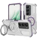 Xiaomi Redmi 15 4G / Redmi 15 5G Purple Transparent Techsuit - Carbon Shield PRO tok