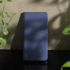 Smart Magnet tok iPhone 16 Pro 6,3" sötétkék