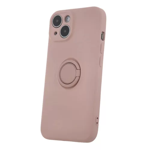Ujjpántos tok iPhone 16 Pro 6,3" rózsaszín