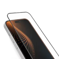   SBS Edzett Üveg D3O kerettel iPhone 16 / iPhone 15 üvegfólia
