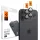 SPIGEN OPTIK PRO GLAS.TR "EZ FIT" KAMERAVÉDŐ 2-DARABOS KÉSZLET IPHONE 16 / 16 PLUS / 17 FEKETE üvegfólia