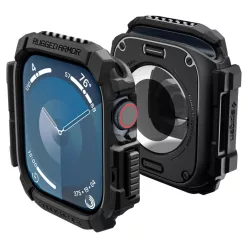   Apple Watch 10/11 (42 mm) Matt Fekete SPIGEN Rugged Armor tok