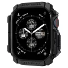 Apple Watch 10/11 (42 mm) Matt Fekete SPIGEN Rugged Armor tok