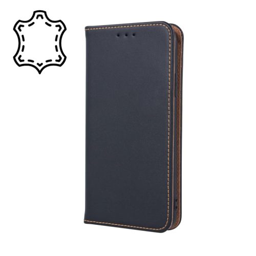 Genuine Leather Fliptok Samsung Galaxy A15 4G / A15 5G fekete