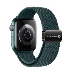   FORCELL F-DESIGN FA02 mágneses nylon szíj APPLE Watch 38 / 40 / 41 mm pisztácia színben
