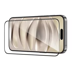   Benks Edzett üveg Glass Warrior HD iPhone 16/15/14 Pro fekete üvegfólia