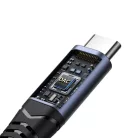 Joyroom SY-C02 2in1 DAC adapter USB-C to USB-C / 3.5 mm mini jack - fekete
