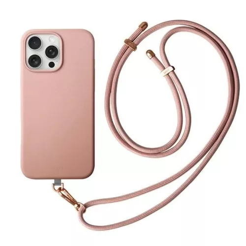 Uniq Coehl Creme iPhone 16 Pro 6.3" Mágneses Töltés tok pink/balettrózsaszín