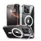 iPhone 16 Pro Átlátszó ESR Classic Hybrid Kickstand HaloLock MagSafe & Edzett Üveg Tok