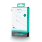 Joyroom Ben Series S-A45 USB-C / USB-C 60W Kábel 1m - Fehér
